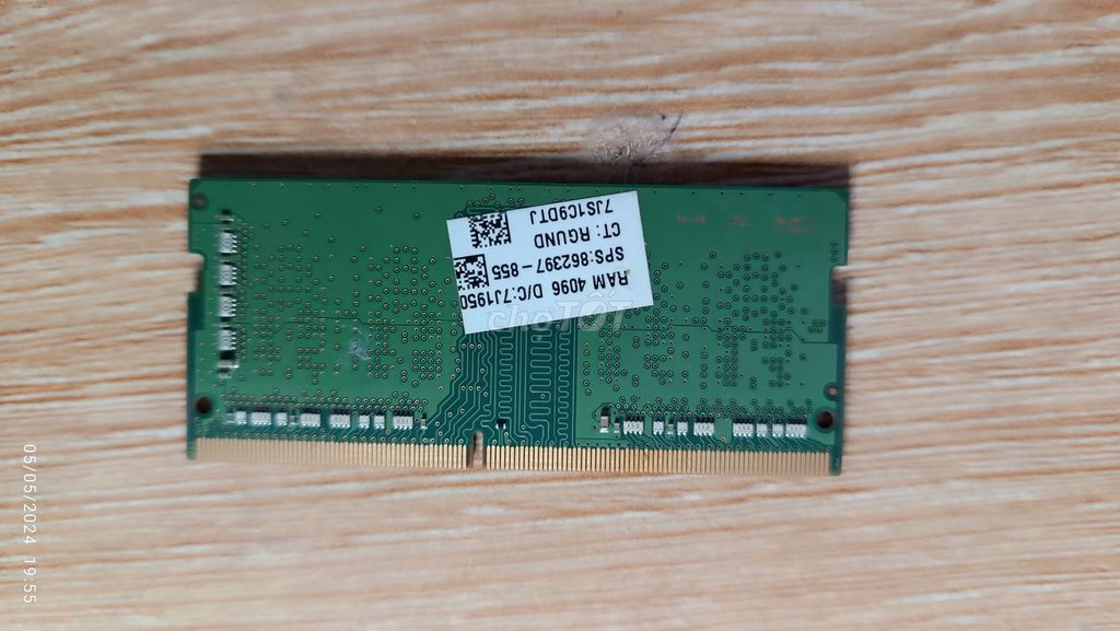Ram laptop DDR4 4GB 2666V SAMSUNG -Thủ Đức ,Q10