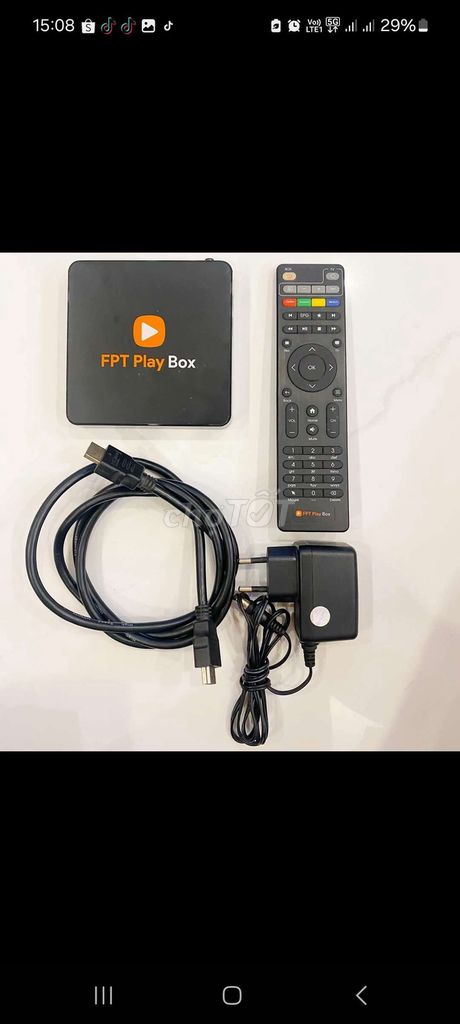 Đầu thu TV Box FPT Play Box Đen. Mua bán Tivi, Âm thanh tại Thành phố Thuận An Bình Dương được đăng bởi nguyễn Lợi  hình 1