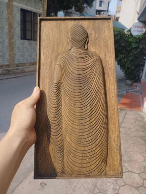 Tranh gỗ tác phẩm  'buông '. Mua bán Cây cảnh, đồ trang trí tại Quận Hai Bà Trưng Hà Nội được đăng bởi Mr thông 