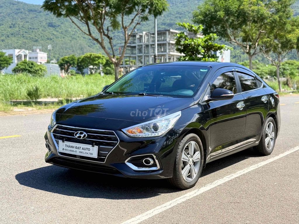 Hyundai Accent 2018 Tự động Đen 55.555 km
