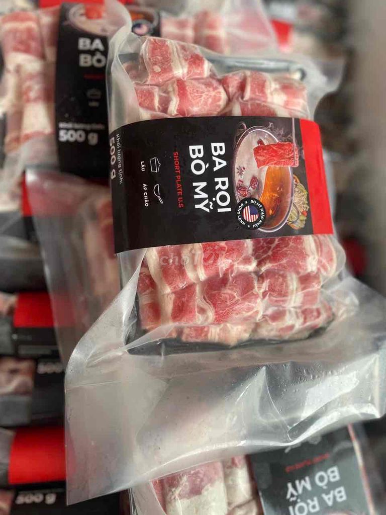 e mới về thêm lô thịt bò mỹ siêu ngon hộp 500g