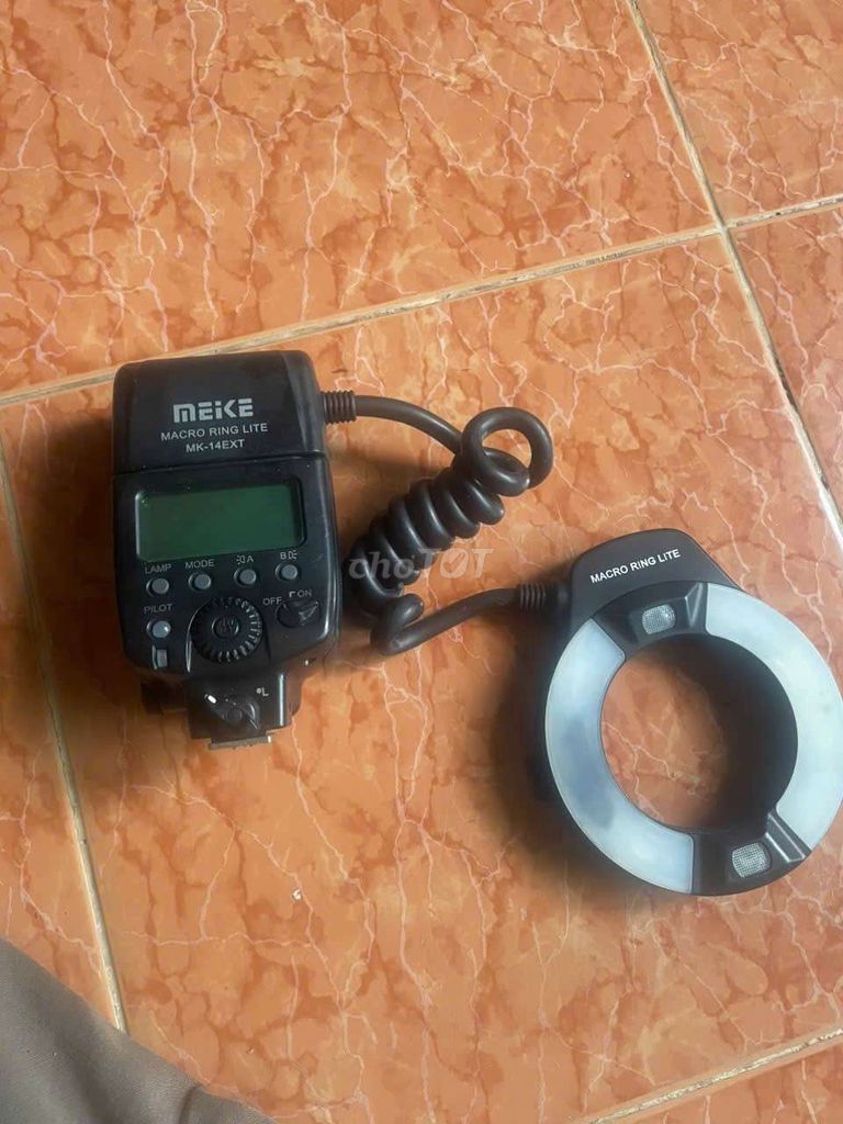Đèn flash macro Meike MK-14EXT Đen. Mua bán Máy ảnh, Máy quay tại Quận 8 Tp Hồ Chí Minh được đăng bởi Hh080906 hình 1