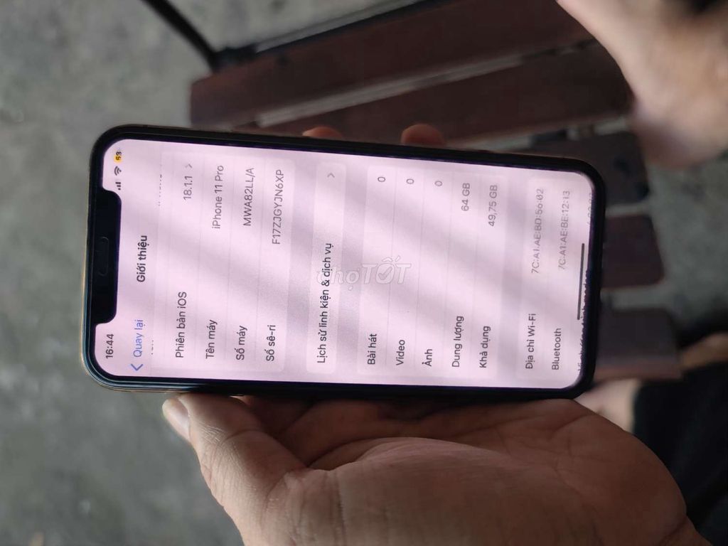 Iphone 11pro bán hay giao lưu nhé