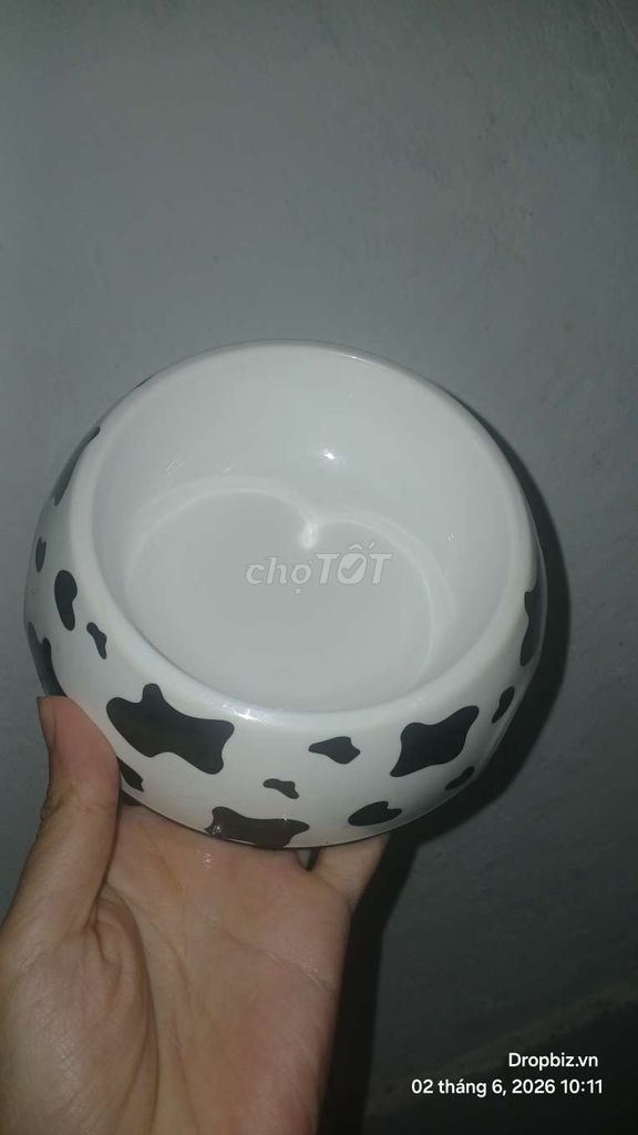 Chén ăn thú cưng Nhựa dầy nặng, cao su chống trượt. Mua bán Phụ kiện, Thức ăn, Dịch vụ tại Thành phố Buôn Ma Thuột Đắk Lắk được đăng bởi Trần Thị Tâm Anh hình 1