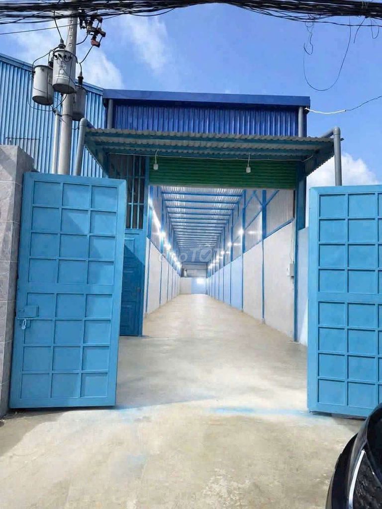 Cho thuê  230m2 kho Tân Vĩnh Hiệp mới xây xa dân
