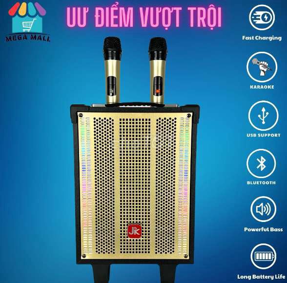 Loa karaoke JK K08 Vàng đồng. Mua bán Tivi, Âm thanh tại Quận Long Biên Hà Nội được đăng bởi hiệp hình 1