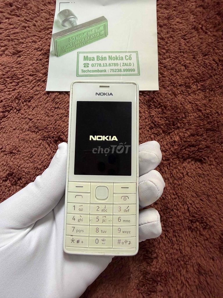 Nokia 515 Trắng 2 sim nguyên tem FPT. Mua bán Điện thoại tại Quận 10 Tp Hồ Chí Minh được đăng bởi Mua Bán Nokia Cổ hình 1