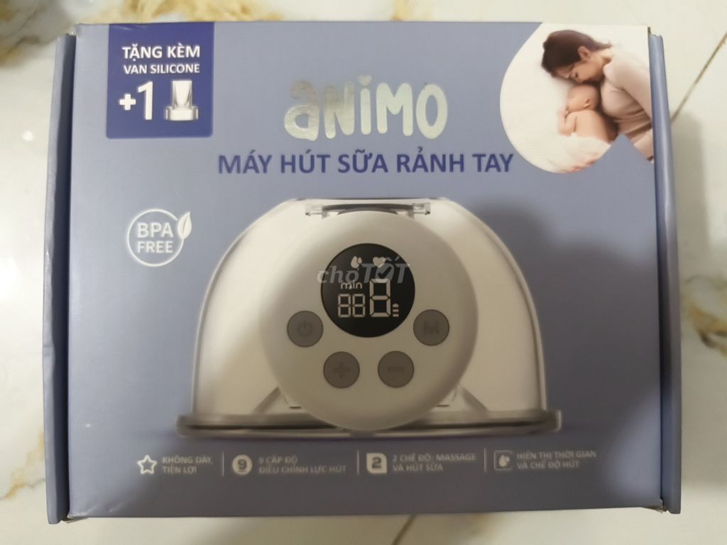 Máy hút sữa Animo rảnh tay 9 cấp độ. Mua bán Mẹ và bé tại Quận Bình Tân Tp Hồ Chí Minh được đăng bởi Vu Hung Le hình 1