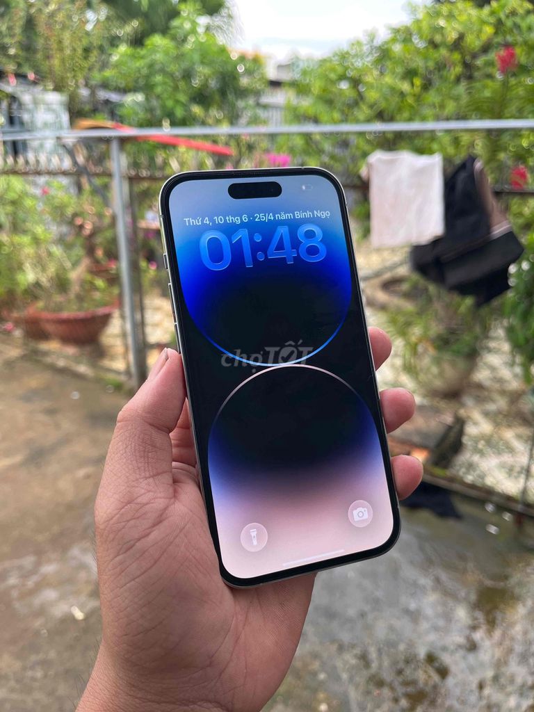 Apple iPhone 14 Pro Trắng. Mua bán Điện thoại tại Huyện Trảng Bom Đồng Nai được đăng bởi Thái Học Mobile hình 1