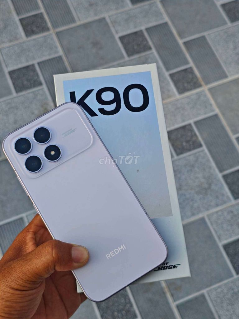 Redmi K90 (trắng), Loa Bose (chất), có (gl). Mua bán Điện thoại tại Thành phố Long Xuyên An Giang được đăng bởi A hình 1