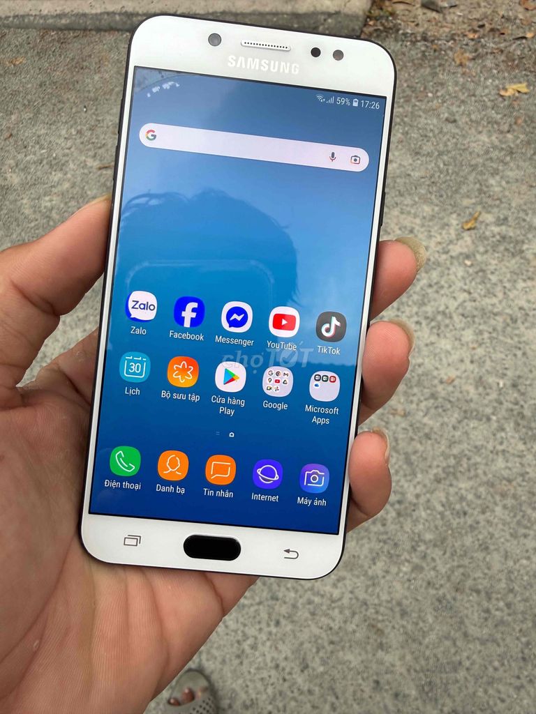 Samsung 7 Pro Trắng Đen Đã sử dụng. Mua bán Điện thoại tại Thành phố Châu Đốc An Giang được đăng bởi trunghau hình 1