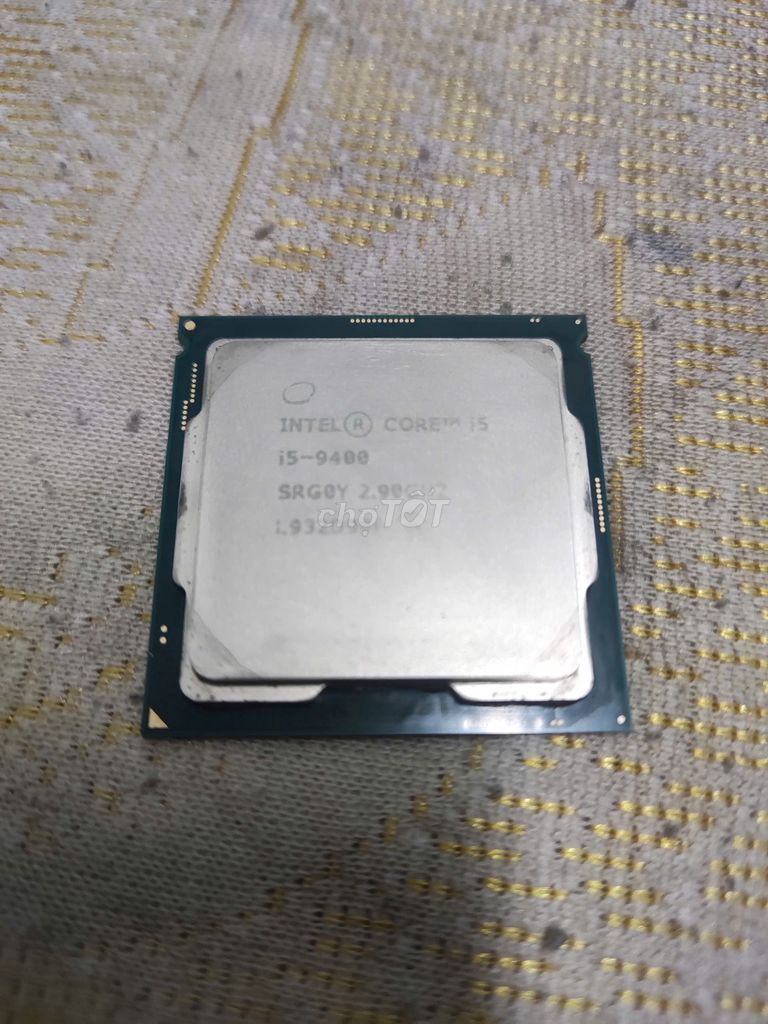 CPU Intel Core i5-9400 2.90GHz. Mua bán Linh kiện (RAM, Card...) tại Quận Bình Tân Tp Hồ Chí Minh được đăng bởi Nguyễn Thị Hoàng Vy hình 1
