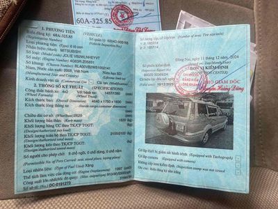 Mitsubishi Jolie 2005 SS - 111826 km. Mua bán Ô tô tại Huyện Định Quán Đồng Nai được đăng bởi Trần Hương