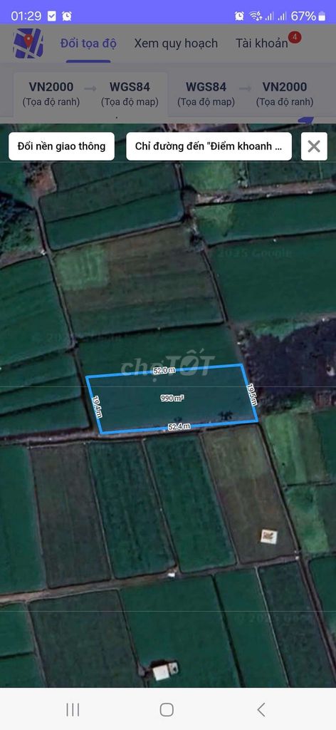 990m2 đất sổ riêng bán 3.5 tỷ. Mua bán đất tại Huyện Củ Chi Tp Hồ Chí Minh được đăng bởi Nhà Đất Oanh Oanh Bình Mỹ Củ Chi hình 1