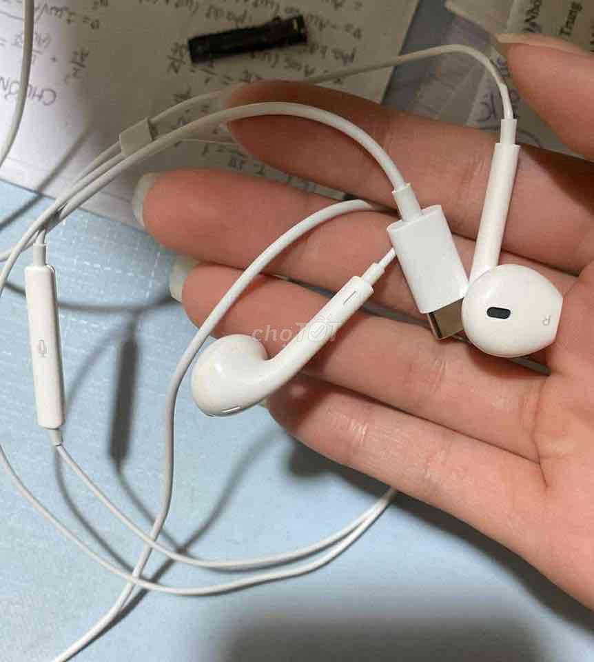 Tai nghe có dây USB-C Trắng. Mua bán Tivi, Âm thanh tại Quận Gò Vấp Tp Hồ Chí Minh được đăng bởi Ni Huỳnh hình 1