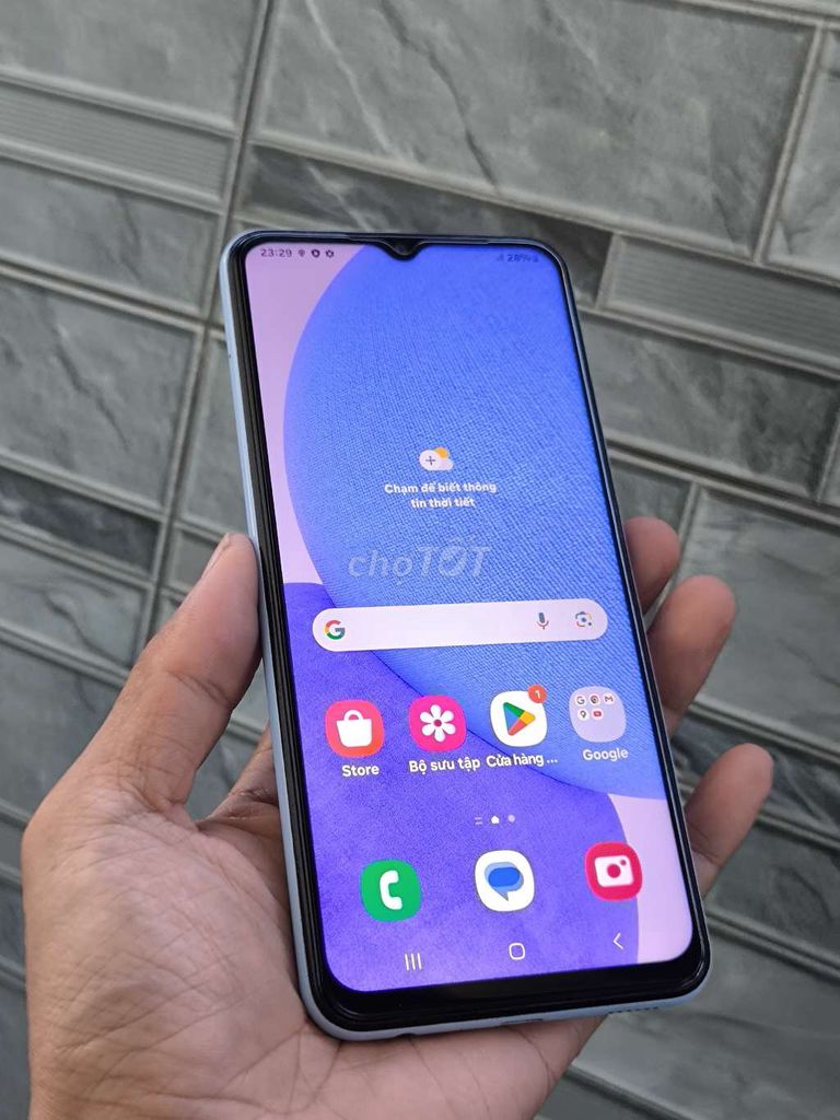 Samsung A23 6GB/128GB Xanh nhạt. Mua bán Điện thoại tại Huyện Đất Đỏ Bà Rịa - Vũng Tàu được đăng bởi Tuan Pham hình 1