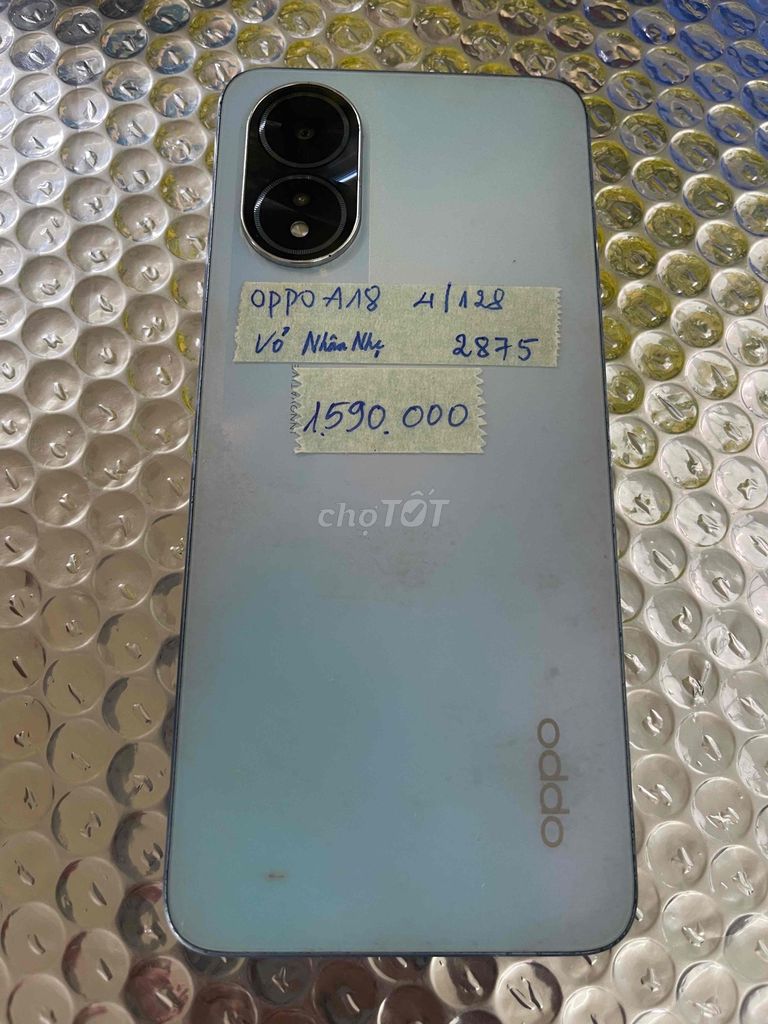 Oppo A18 4GB/128GB Xám. Mua bán Điện thoại tại Quận Ninh Kiều Cần Thơ được đăng bởi Cầm Đồ Anh Quý hình 1
