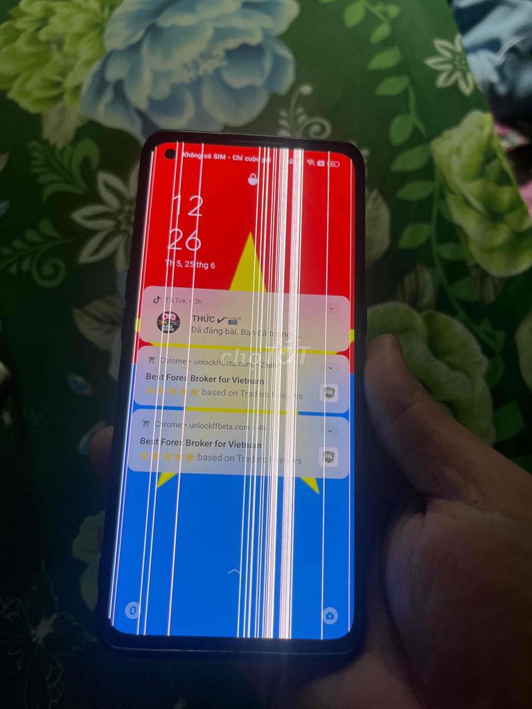 Oppo Reno4 Pro Màn hình sọc. Mua bán Điện thoại tại Thành phố Vị Thanh Hậu Giang được đăng bởi Lê nghĩa Khánh  hình 1