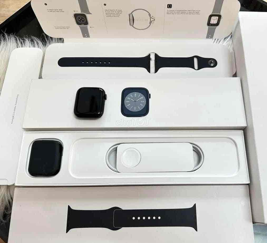 bán đh apple watch sr8:45 Đen lte Esim keng pin100