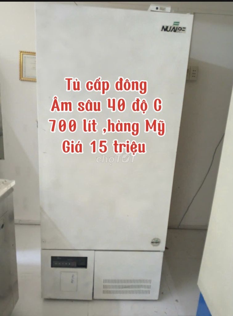 Thanh lý tủ đông -40 độ C, USA, 700 Lít 15 triệu