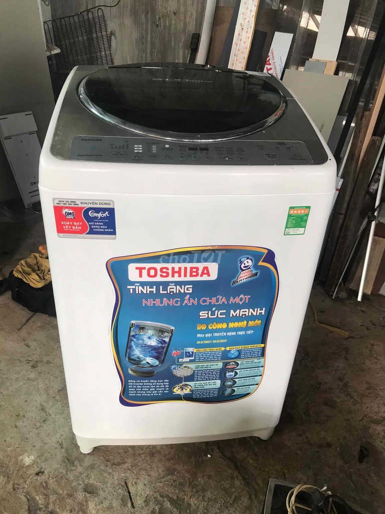 Máy giặt Toshiba 14KG cửa trên đã dùng. Mua bán Máy giặt tại Thành phố Long Xuyên An Giang được đăng bởi Máy lạnh Inverter hình 1