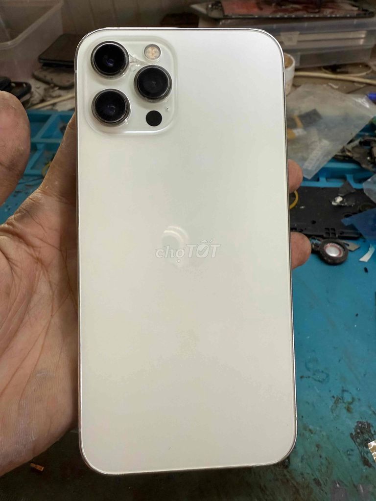 Apple iPhone 12 Pro Max 128GB Trắng. Mua bán Điện thoại tại Huyện Tân Biên Tây Ninh được đăng bởi huy lâm hình 1
