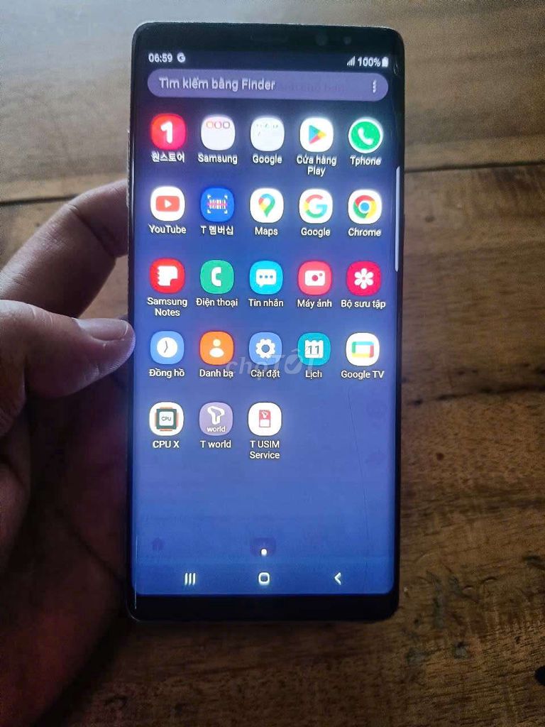 Sam sung note 8 nứt kín