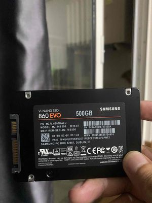 Ổ cứng SSD Samsung 500G 860 evo Good zin Win 10