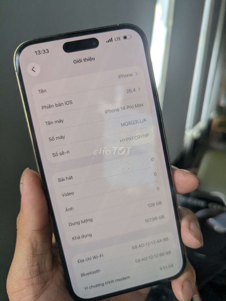 iPhone 14 Pro Max lock. Mua bán Điện thoại tại Quận Cái Răng Cần Thơ được đăng bởi Jun hình 1