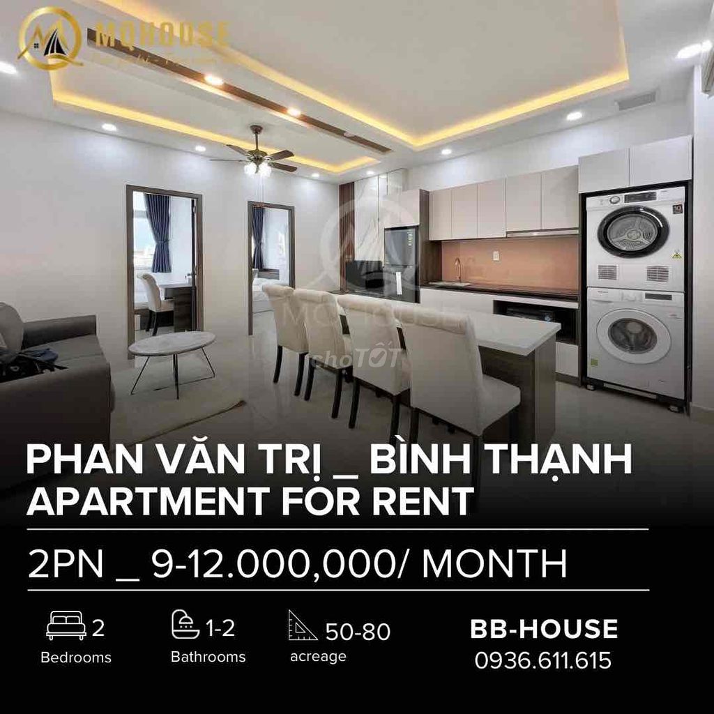 ✅ chdv không chung chủ 2pn full nội thất _ Bình Thạnh _ Phú Nhuận ✅