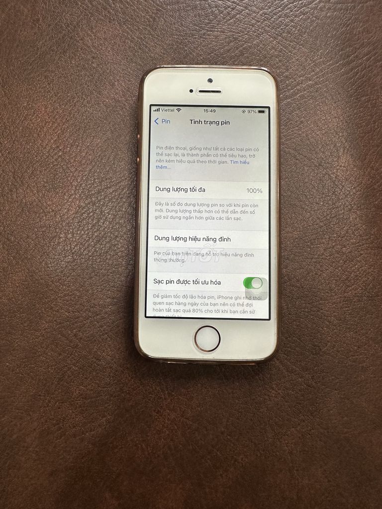 Apple iPhone 5SE 16GB Trắng. Mua bán Điện thoại tại Quận Bắc Từ Liêm Hà Nội được đăng bởi Khánh Ninh hình 1