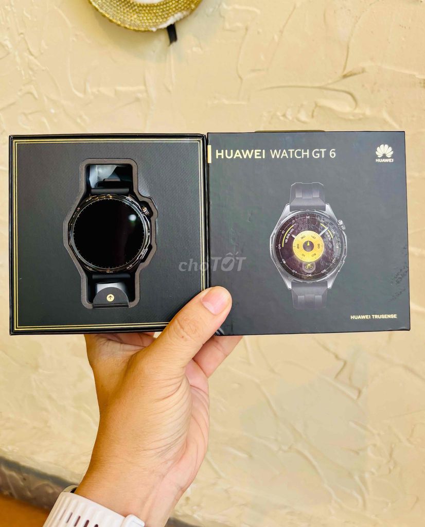 Huawei Watch GT 6 Đen. Mua bán Thiết bị đeo thông minh tại Quận 10 Tp Hồ Chí Minh được đăng bởi Huyn Bin hình 1