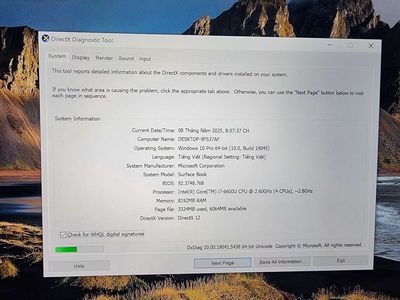MÌNH CẦN RA ĐI MICROSOFT SURFACE BOOK 1