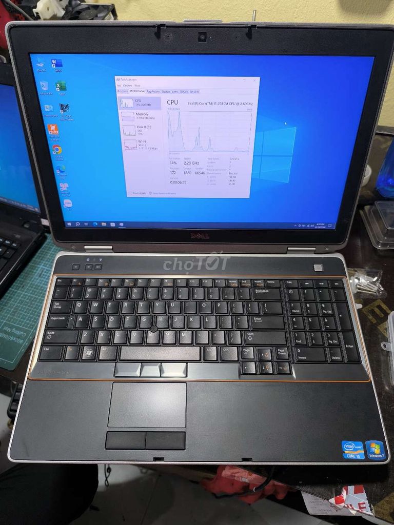 Dell 6520 Core i5 ram 6Gb ssd 120gb giá rẻ