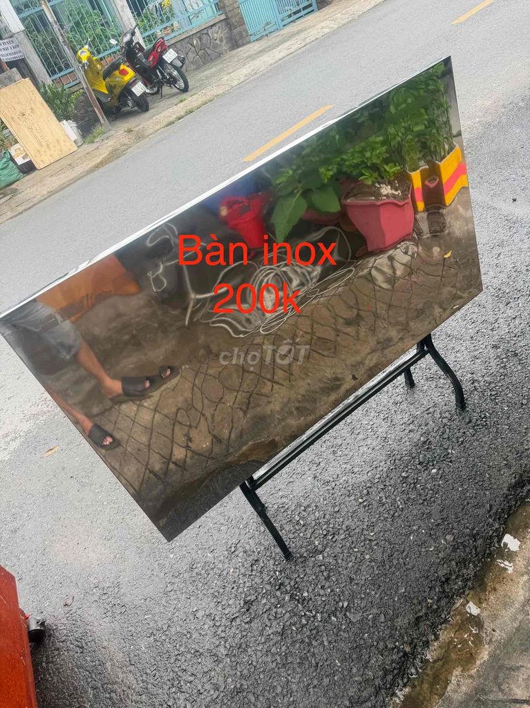 Bàn ăn Inox Bạc. Mua bán Bàn ghế tại Quận 12 Tp Hồ Chí Minh được đăng bởi rừng lá đỏ hình 1