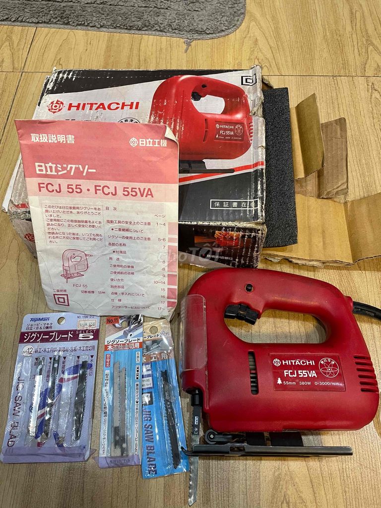 Cưa lọng Hitachi FCJ 55VA Đỏ. Mua bán Đồ chuyên dụng, Giống nuôi trồng tại Quận Hồng Bàng Hải Phòng được đăng bởi Anh Dũng hình 1