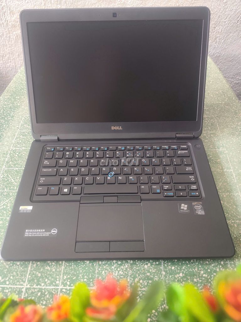 Laptop Dell 14in core i7 Ram 8g SSD 256g Phím Led