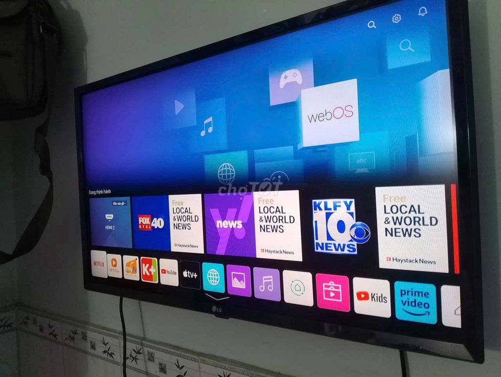 về quê TLtivi LG 32in Sài wifi, remote giọng nói,. Mua bán Tivi, Âm thanh tại Thành phố Thuận An Bình Dương được đăng bởi Hai  hình 1