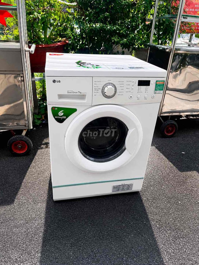 Máy giặt LG 7kg cửa trước Trắng Direct Drive. Mua bán Máy giặt tại Thành phố Thủ Đức Tp Hồ Chí Minh được đăng bởi Trần đình chiến hình 1