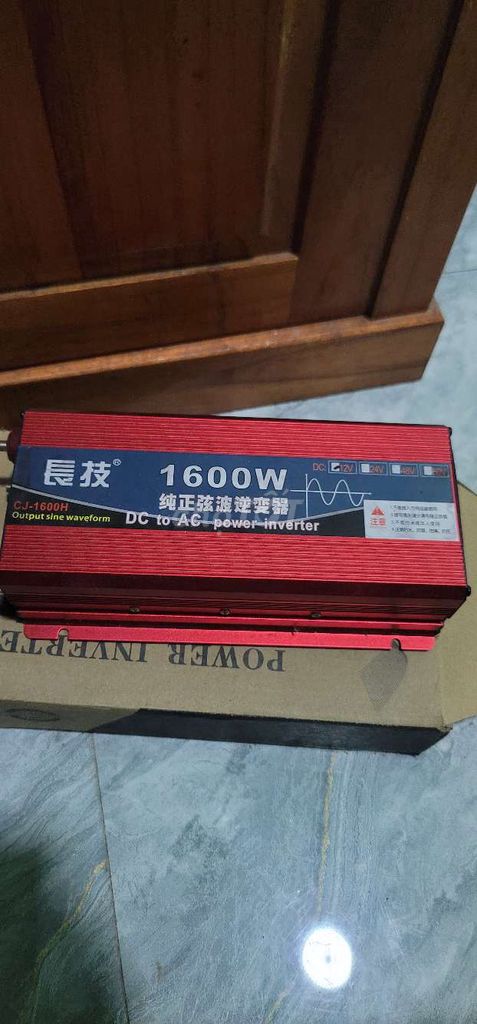 Bộ kích điện CJ-1600H 1600W Đỏ. Mua bán Nội thất, đồ gia dụng khác tại Huyện Vũ Thư Thái Bình được đăng bởi Cuong Cuong hình 1