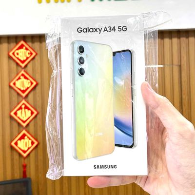 Samsung A34 5G Newseal, Fullbox, Chính hãng