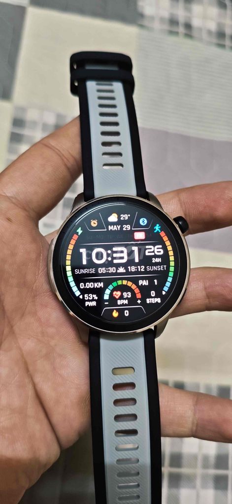 Amazfit GTR4 Bạc đen. Mua bán Thiết bị đeo thông minh tại Thành phố Dĩ An Bình Dương được đăng bởi Duy hình 1