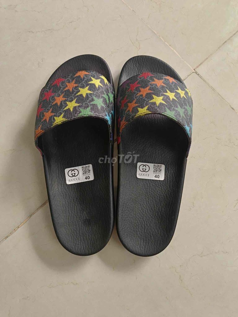 Dép Gucci Nam Đen, nhiều màu. Mua bán Giày dép tại Quận Bình Thạnh Tp Hồ Chí Minh được đăng bởi Tâm hình 1