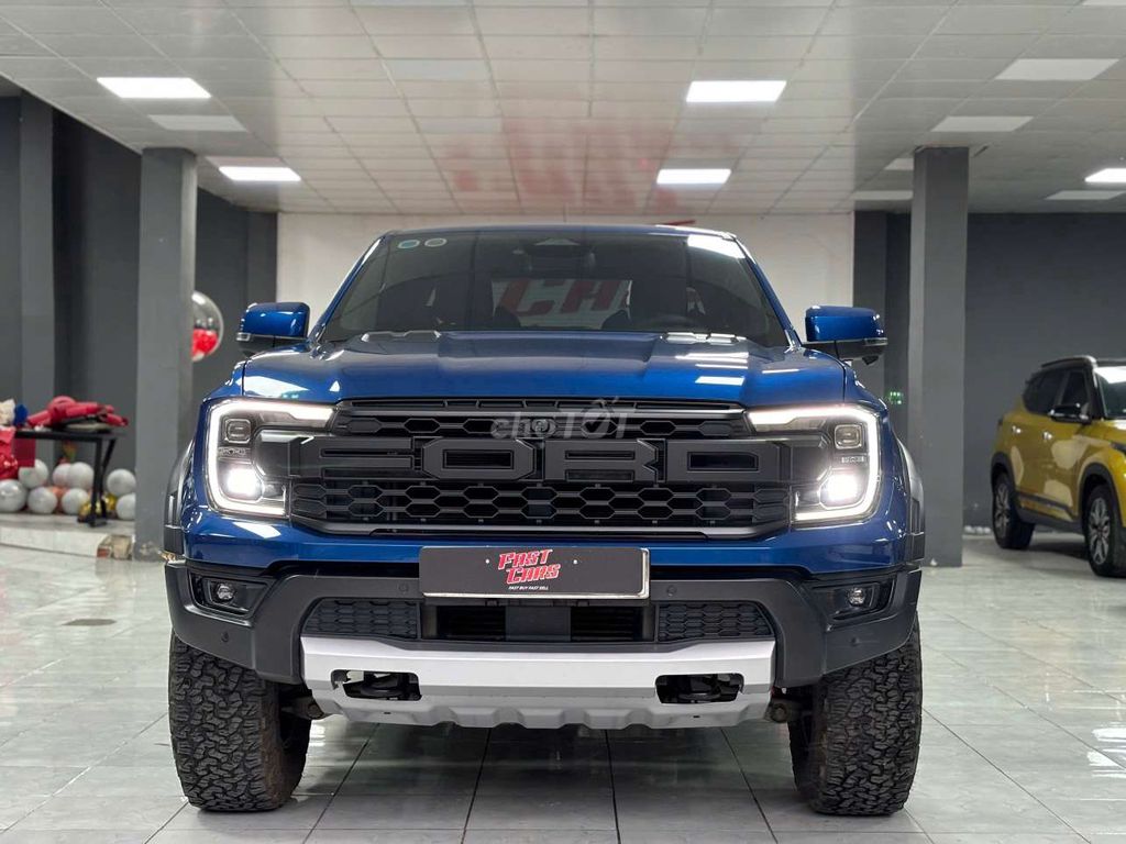 Ford Ranger 2023 Raptor 2.2L DầuTurbo,4WD,màu xanh