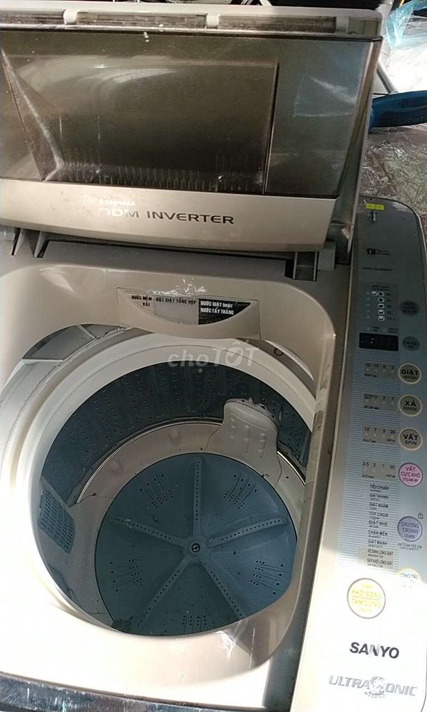 0904620065 - Máy giặt Sanyo Inverter 9kg , máy 95% có bảo hành