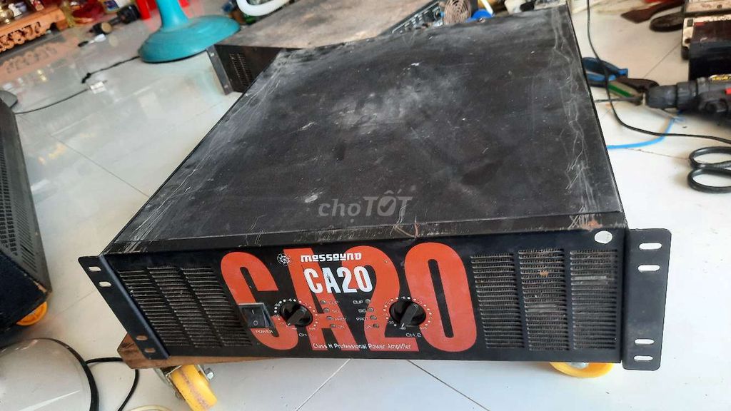 Cục đẩy công suất Massound CA20 44 sò Việt Nam cũ. Mua bán Tivi, Âm thanh tại Huyện Thạnh Hóa Long An được đăng bởi Truong hình 1