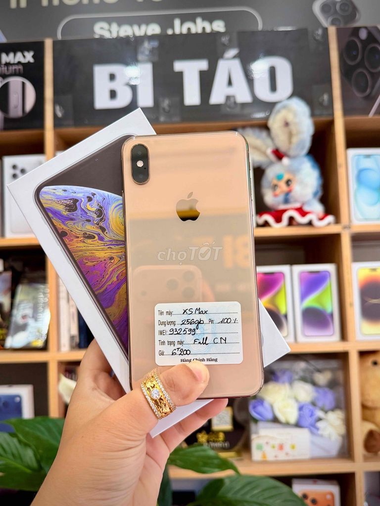 Apple iPhone XS Max 256GB Vàng. Mua bán Điện thoại tại Thành phố Long Xuyên An Giang được đăng bởi Bi Táo Store hình 1