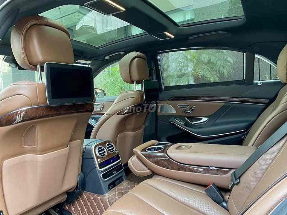 Mercedes Benz S450 model 2018 đen nâu siêu mới