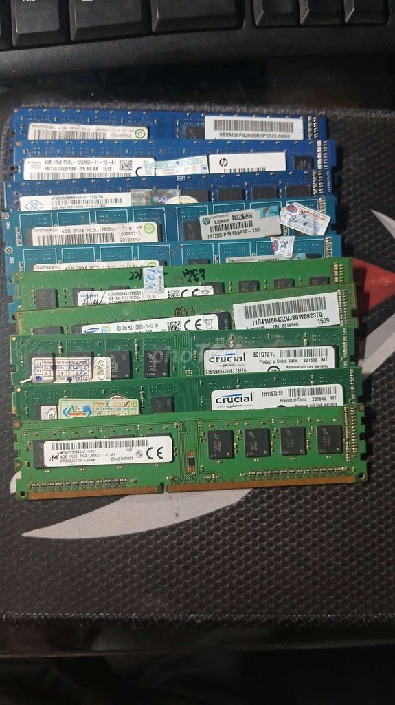 RAM DDR3 4GB PC3L-12800S Desktop Laptop. Mua bán Linh kiện (RAM, Card...) tại Thành phố Tân An Long An được đăng bởi VŨ TRỌNG HIẾU hình 1