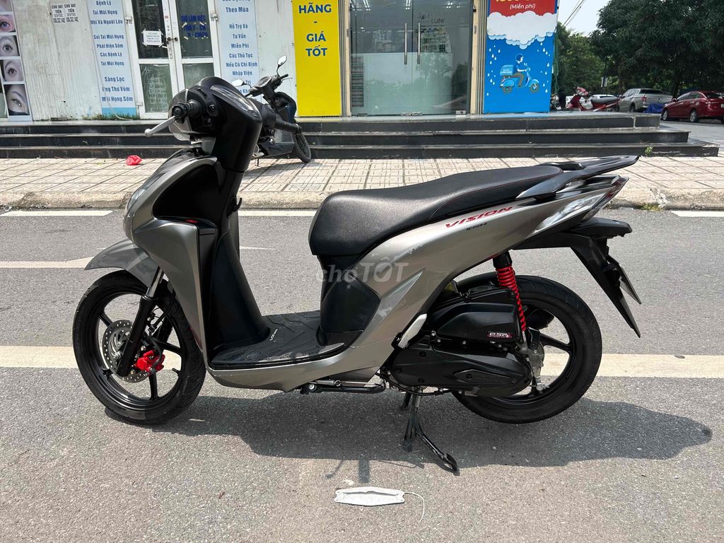 Honda Vision 2024 Xám xi măng